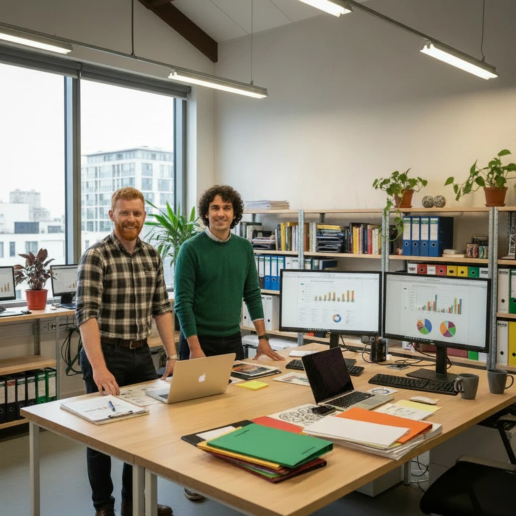 WPW komanda objektā sienu apdrukas projekta laikā